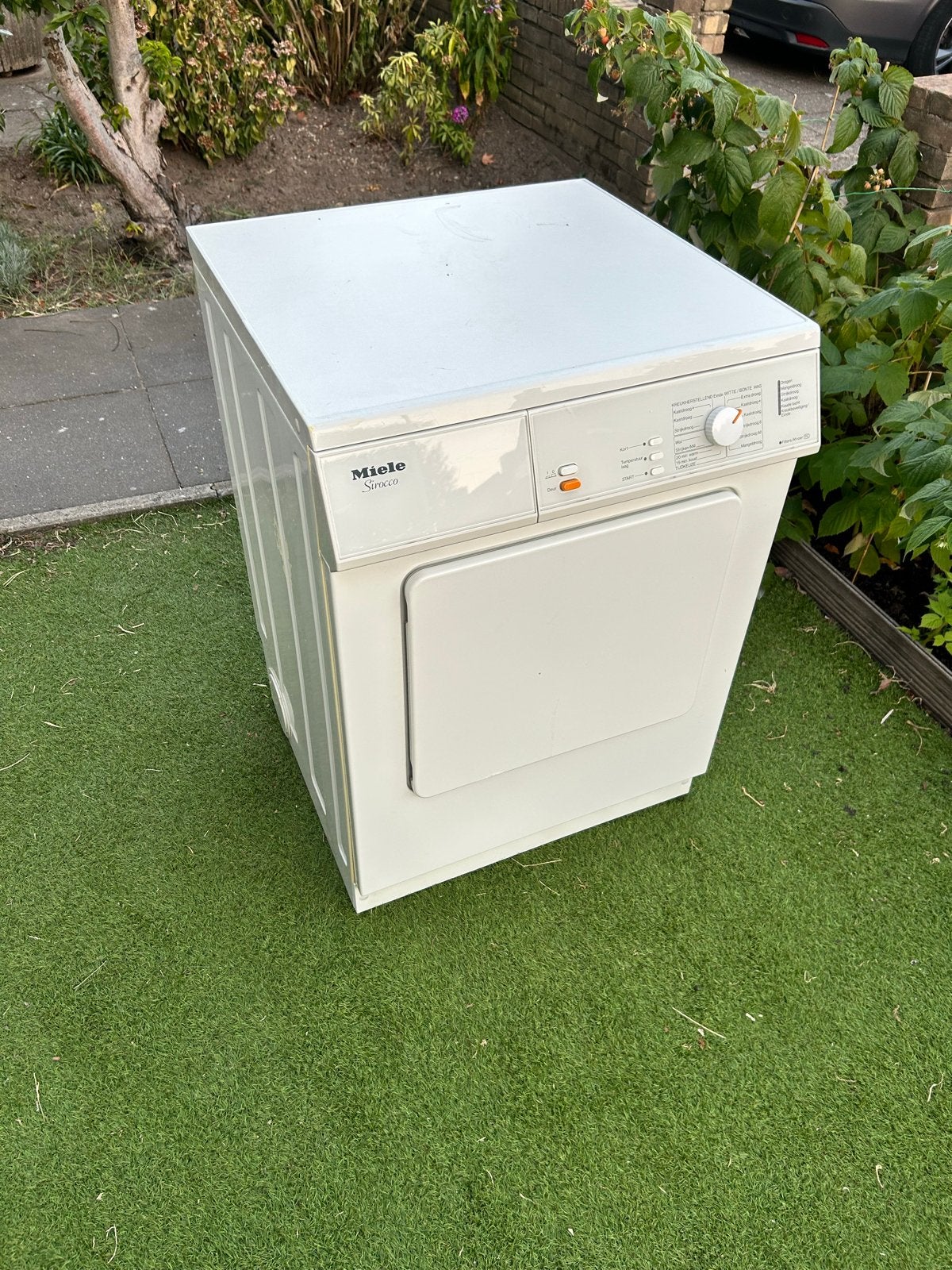 Miele Condensdroger, Witgoed en Apparatuur, 6 tot 8 kg, Gebruikt, Luchtafvoer, Ophalen of Verzenden