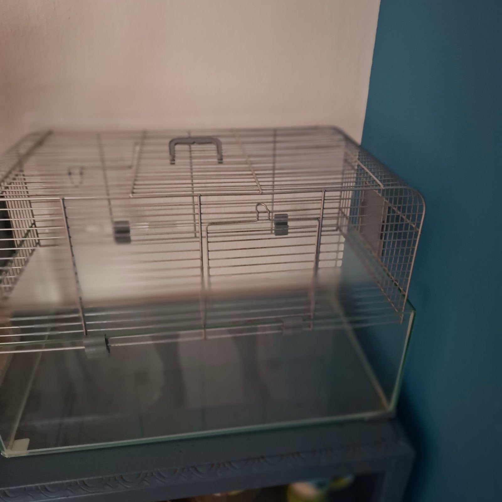 Hok voor hamster of klein knaagdier aangeboden, Ophalen, Zo goed als nieuw, Verzorging