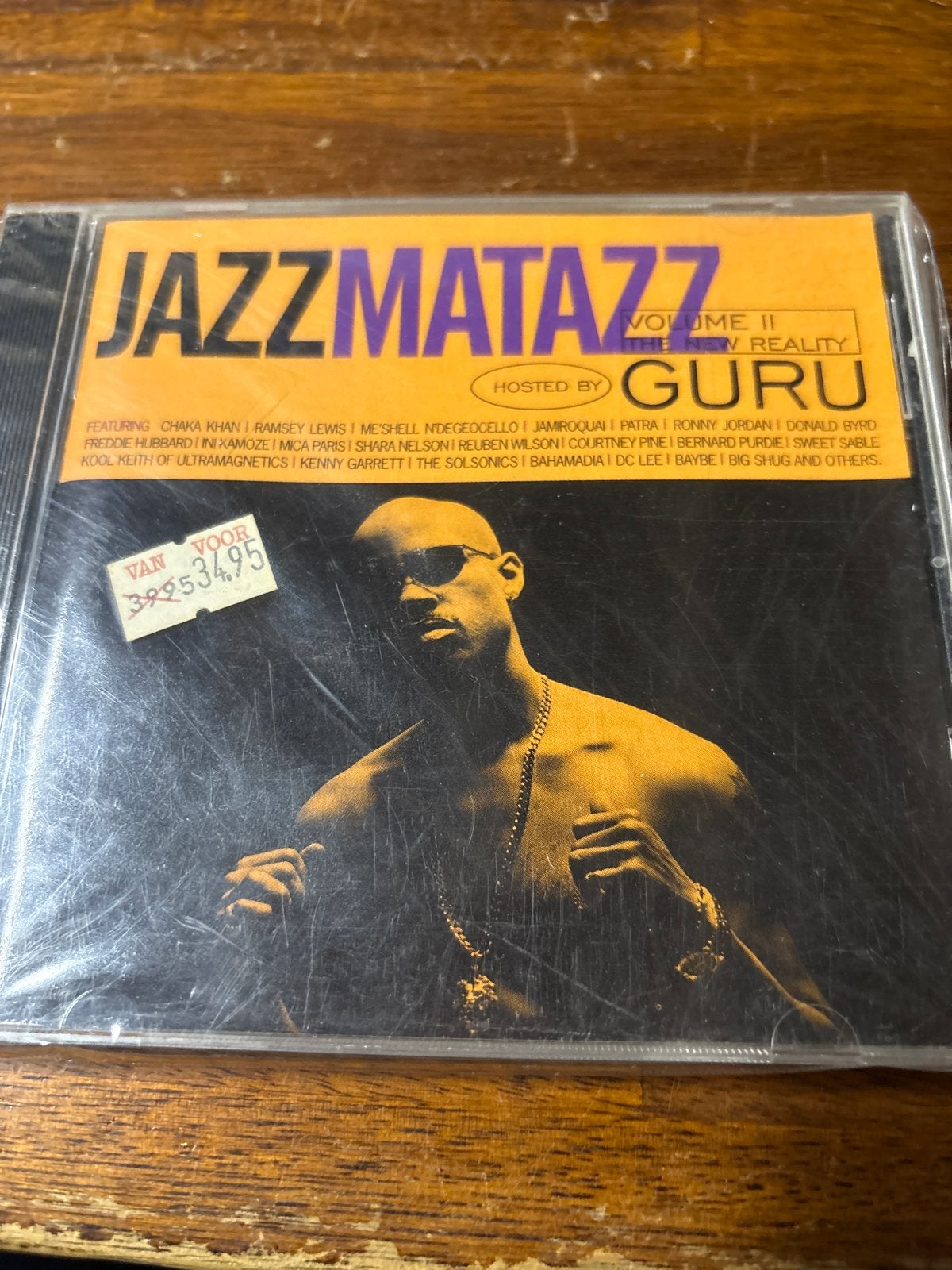 Jazzmatazz Volume II: The New Reality - Guru (CD), Ophalen of Verzenden, 1980 tot heden, Gebruikt, Jazz en Blues