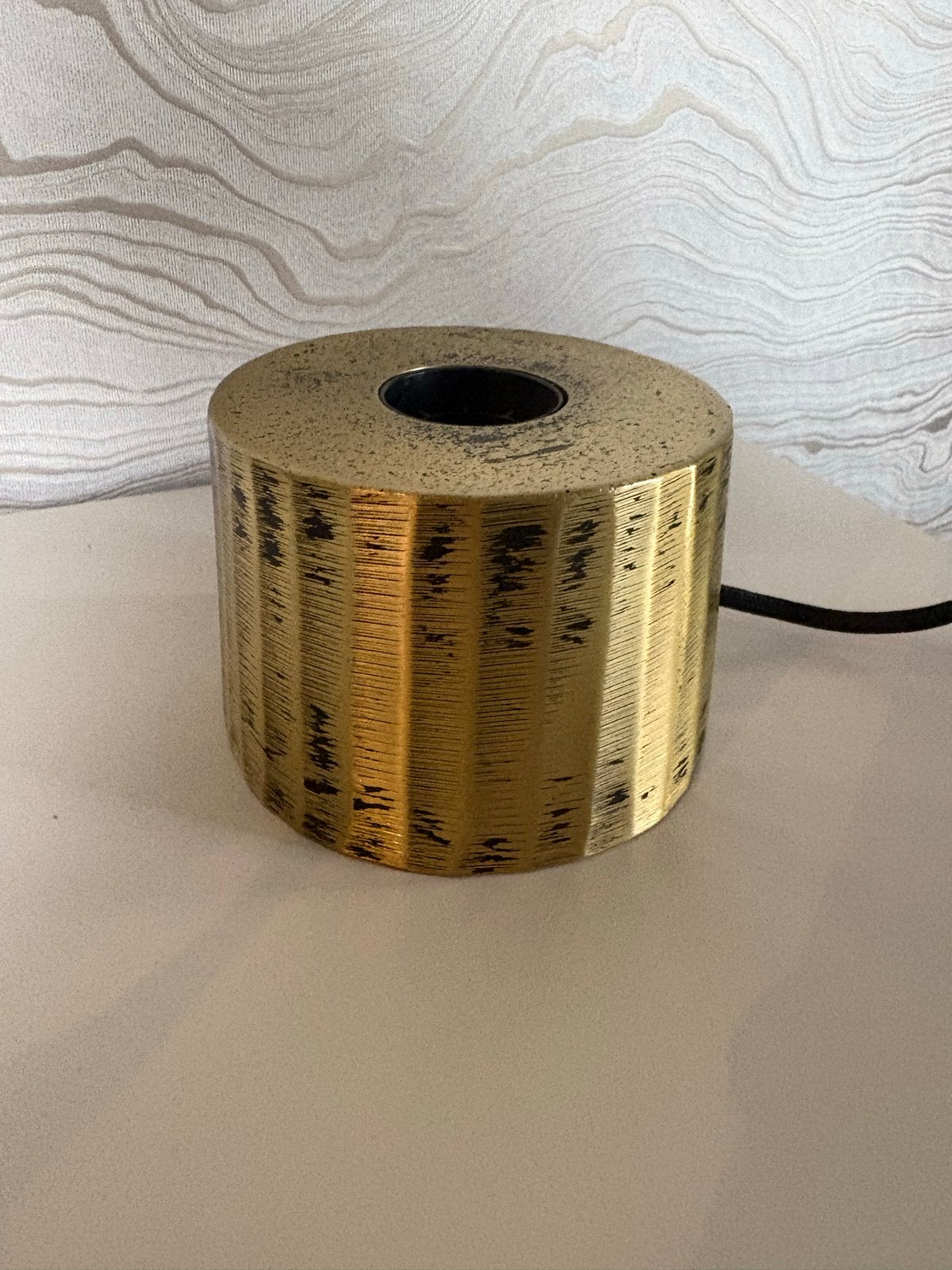 Light&Living Tafellamp Clavan - Goudkleurig - 8cm hoog, Goud, E27 (groot), Ophalen of Verzenden, Sfeerlamp