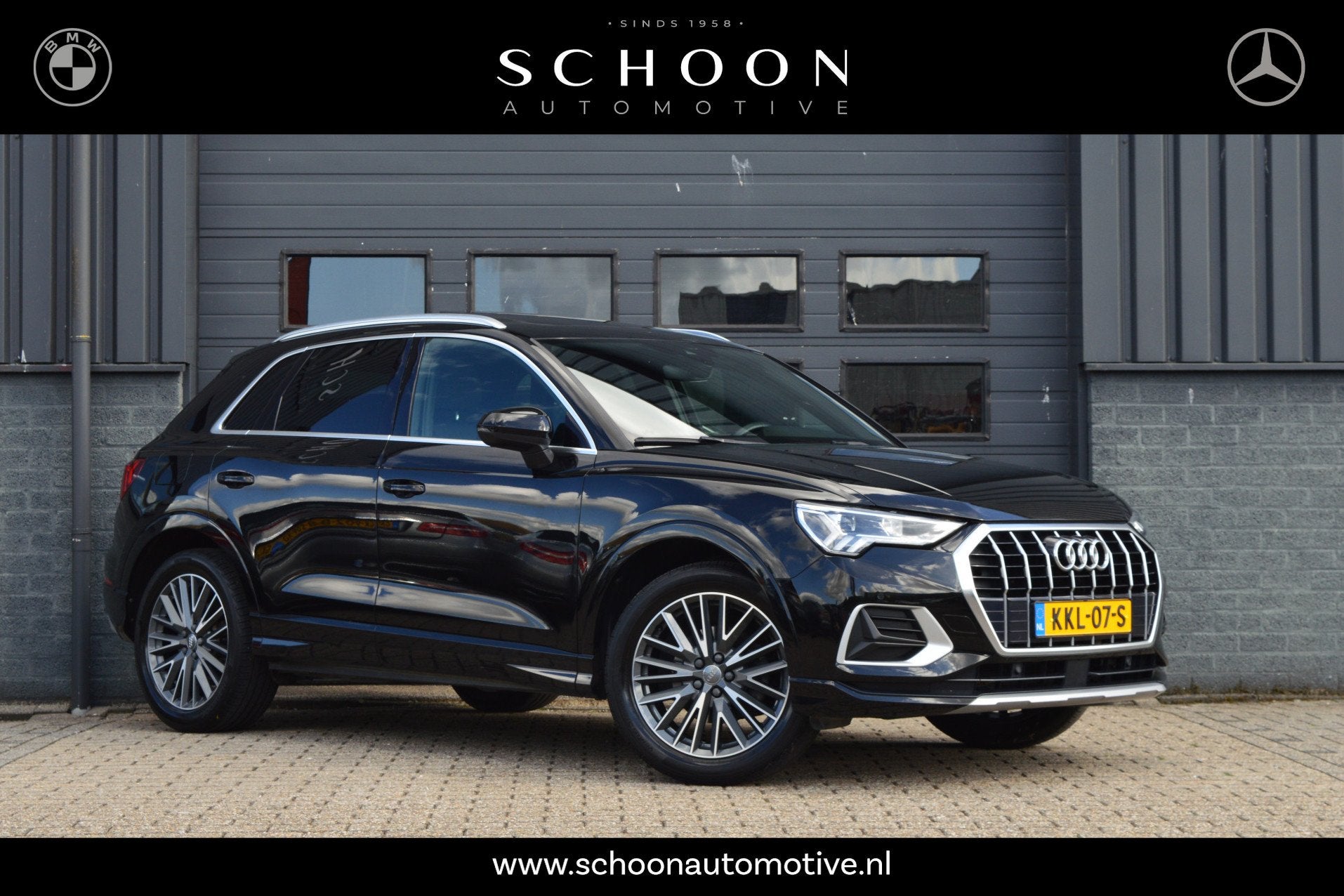 Audi Q3 35 TFSI Advanced Pro Line | PANO | ACC | CAM | TREKH, Auto's, Dealer onderhouden, 4 cilinders, Zwart, Bedrijf