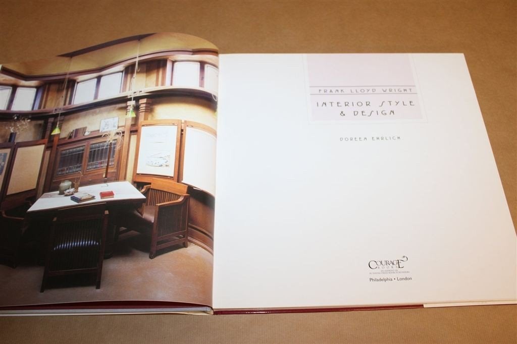 Frank Lloyd Wright Interior — Interieurontwerp en Meubels, Ophalen of Verzenden, Gelezen, Architecten