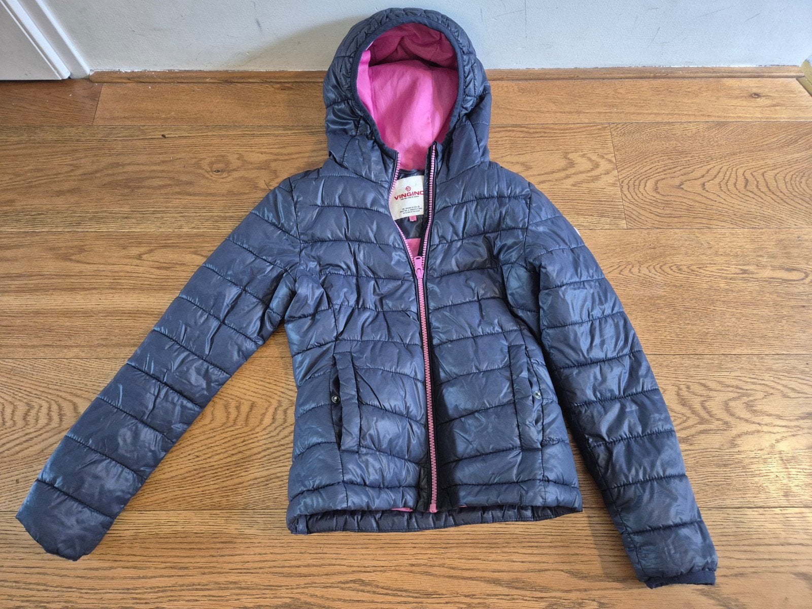 Fijne Vingino tussenjas maat 140, Kinderen en Baby's, Kinderkleding | Maat 140, Ophalen of Verzenden, Zo goed als nieuw, Jongen