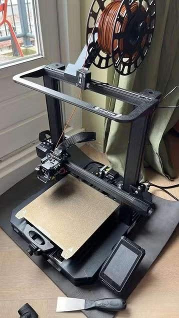 Ender-3 S1 Pro 3D Printer, Computers en Software, 3D Printers, Ophalen, Gebruikt, Creality Ender 3 S1 Pro, Filament