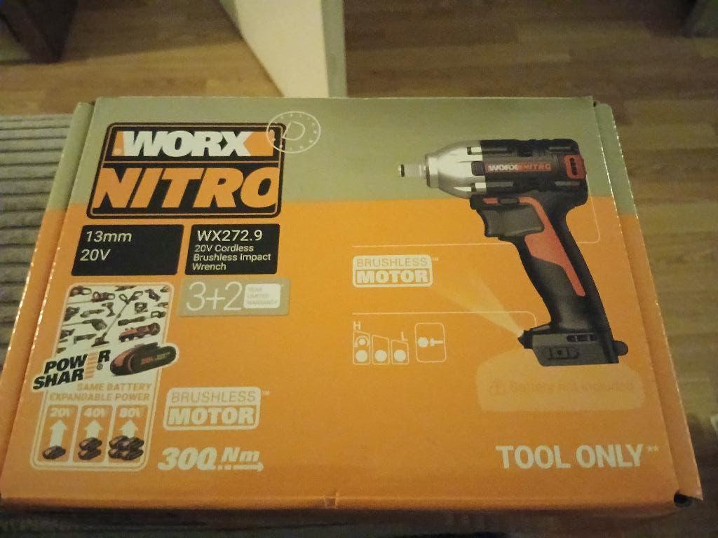 Slagtol worx, 600 watt of meer, Variabele snelheid, Nieuw, Ophalen of Verzenden