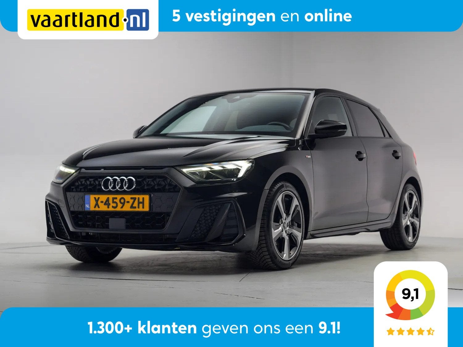 Audi A1 SPORTBACK 30 TFSI S-line [ LED Apple / Android Stoel, Auto's, Audi, LED verlichting, Bedrijf, Handgeschakeld, 19 km/l
