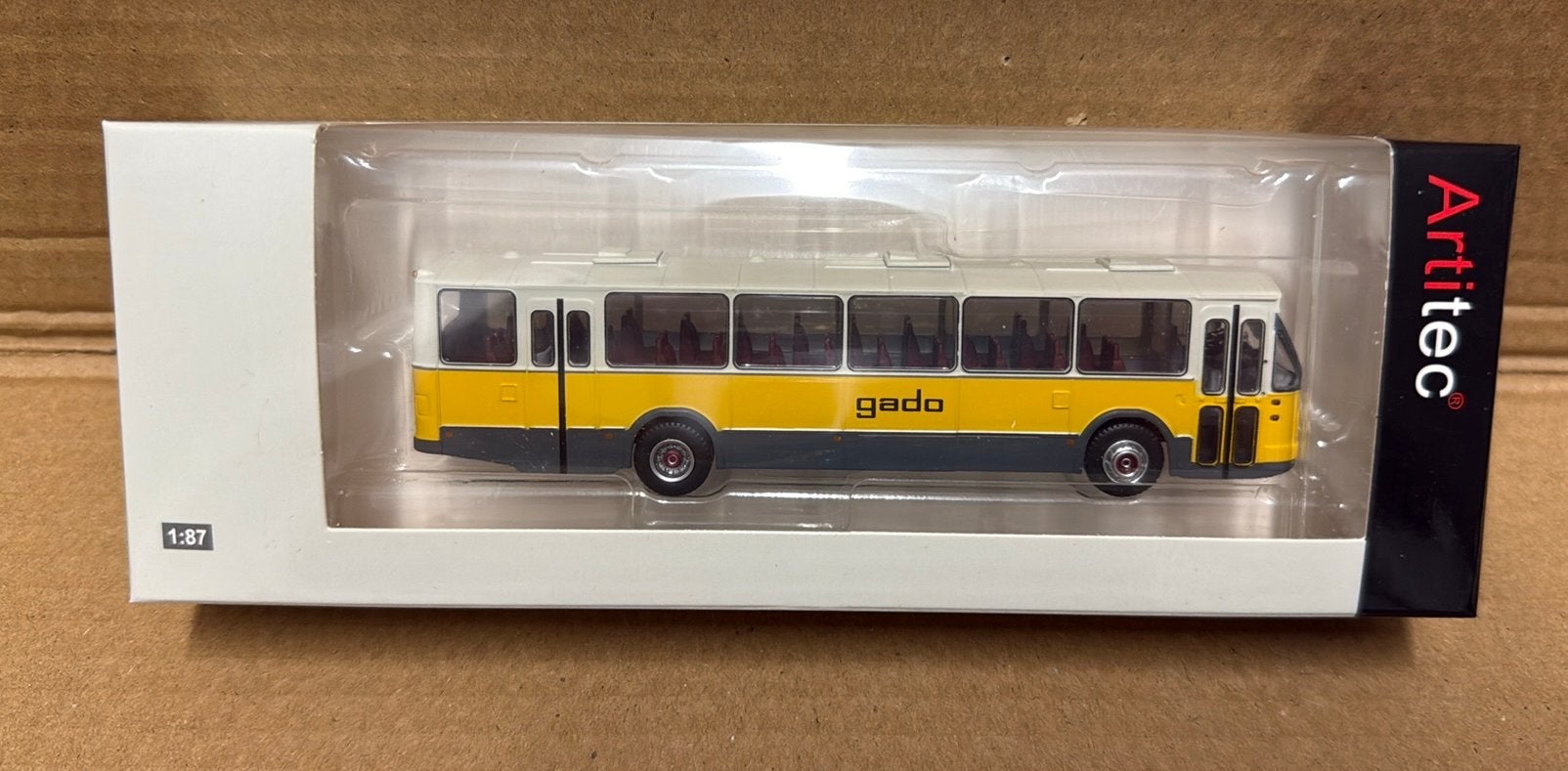 Artitec GADO Leyland bus, Hobby en Vrije tijd, Modelauto's | 1:87, Ophalen of Verzenden, Nieuw, Bus of Vrachtwagen, Overige merken