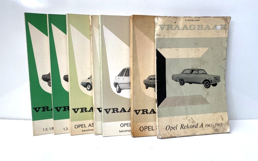 Olyslager vraagbaak – 7x – Opel & Vauxhall, Boeken, Verzenden, Gelezen, Opel