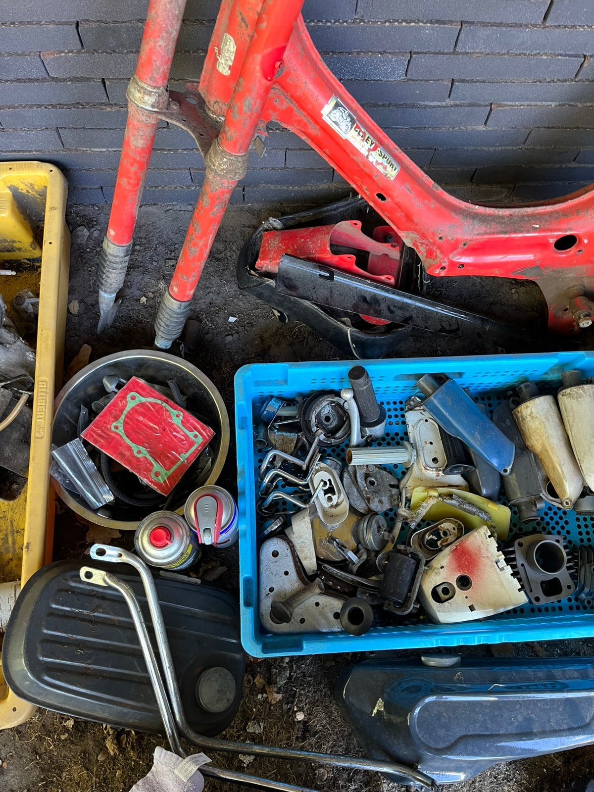 Onderdelen honda amigo novio pc50, Fietsen en Brommers, Ophalen of Verzenden, Overige merken