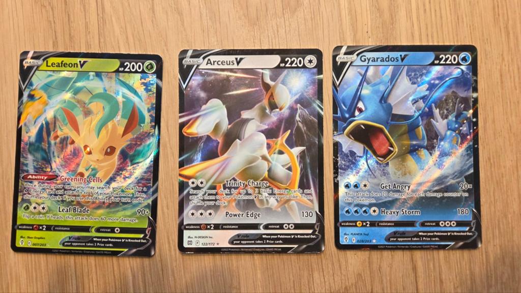 Pokémon kaarten, Ophalen of Verzenden, Zo goed als nieuw, Meerdere kaarten