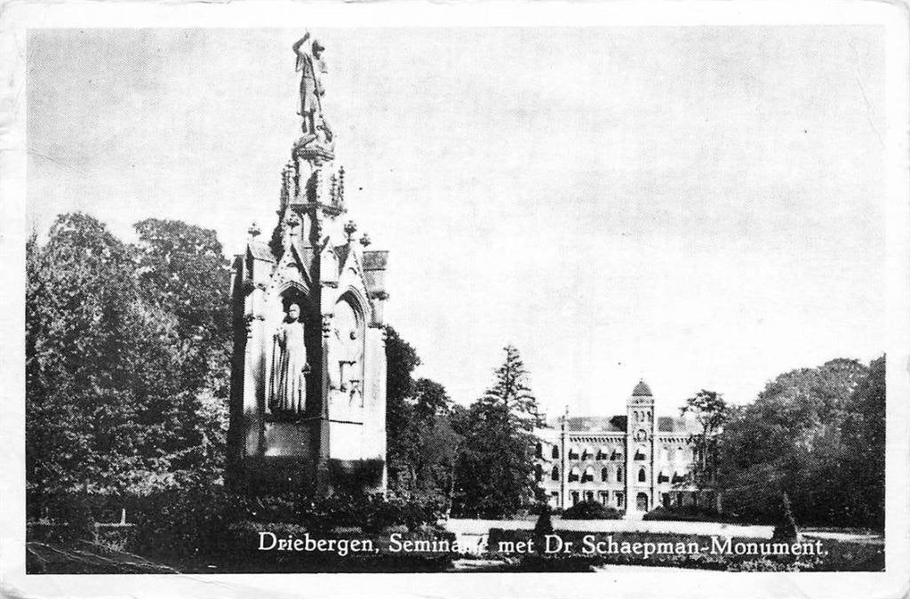 388-416-037 Driebergen-Rijsenburg Dr Schaepman monument, Verzenden, Voor 1920, Utrecht