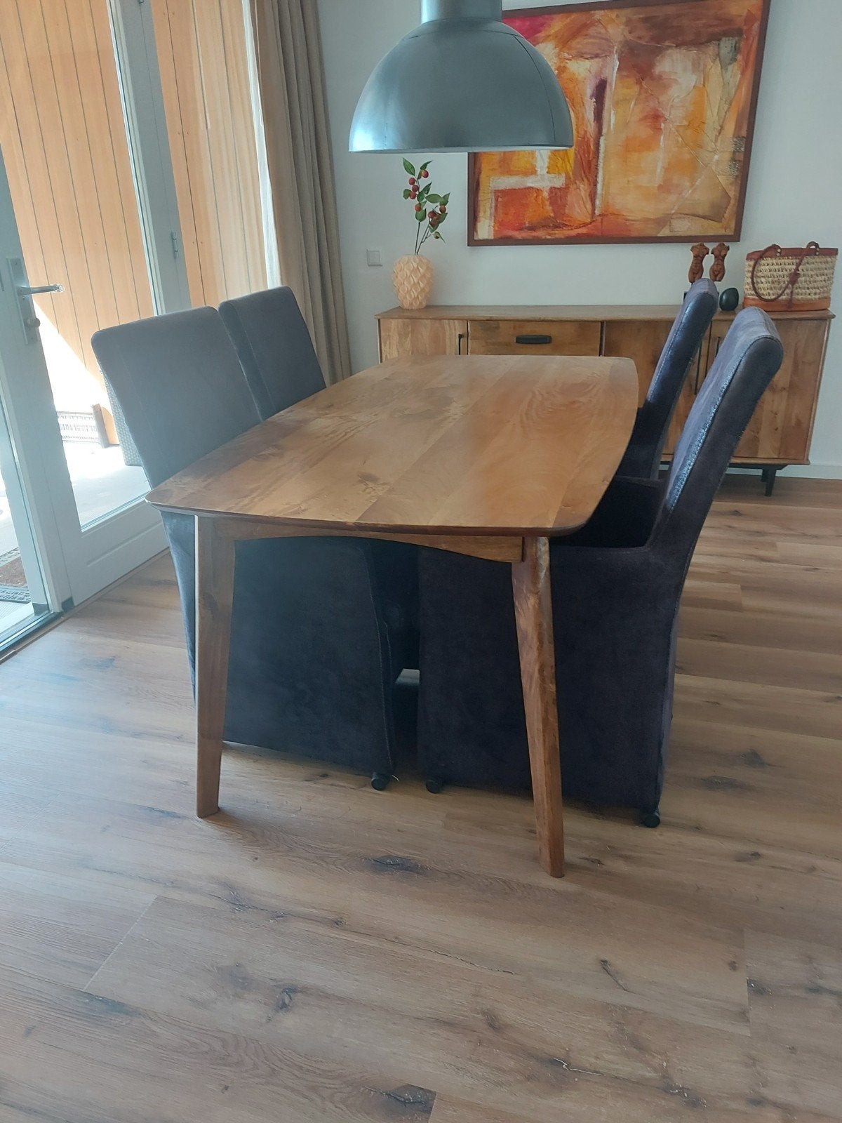 Gratis eetkamerstoelen  op wieltjes, Ophalen, Gebruikt, 50 tot 100 cm, Rond