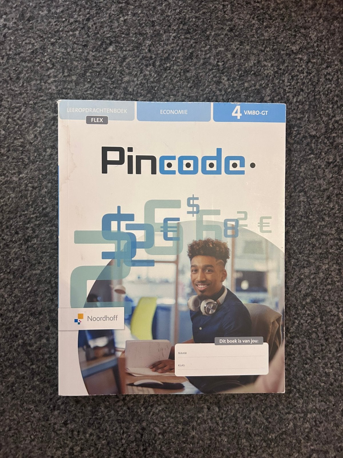 Pincode Economie 4VMBO/MAVO Leeropdrachtenboek FLEX(7eeditie, Boeken, Ophalen of Verzenden, Nieuw, VMBO, Economie