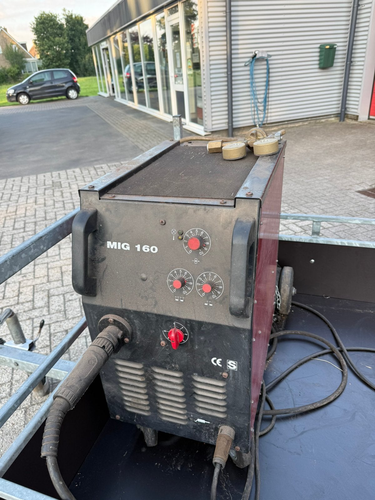 Mig lasapparaat 160 ampere, Ophalen, Zo goed als nieuw, 150 tot 250 ampère, Co2