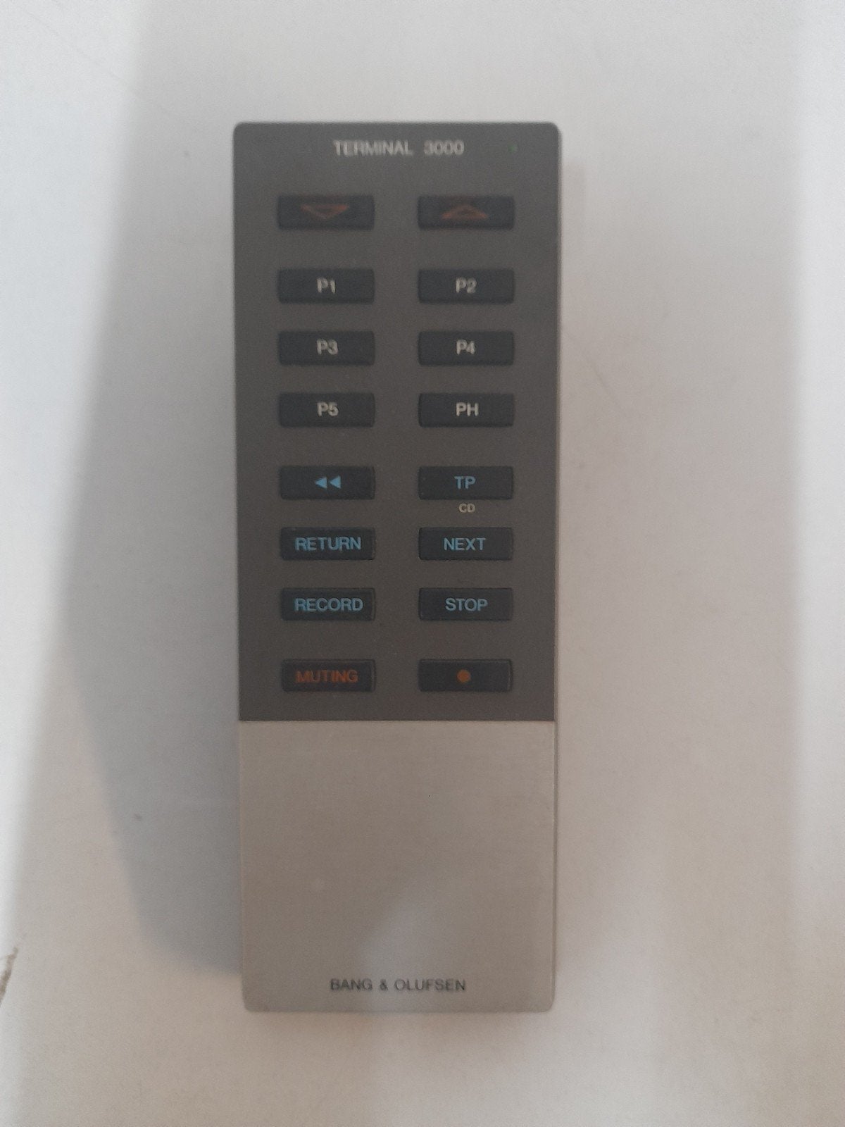 Bang & Olufsen Terminal 3000 afstandsbediening, Ophalen of Verzenden, Gebruikt, Origineel, Mediaspeler