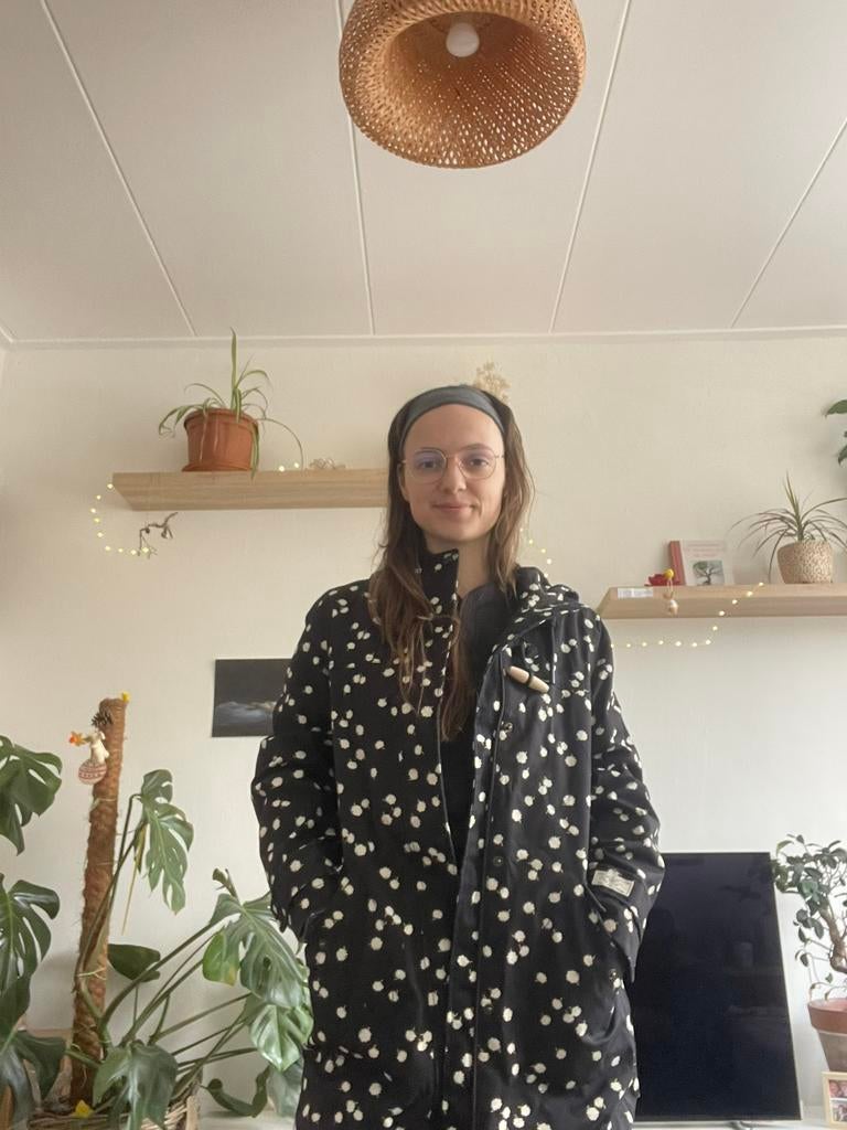 Lente jas / regenjas Bloemenprint, Kleding | Dames, Ophalen of Verzenden, Zo goed als nieuw