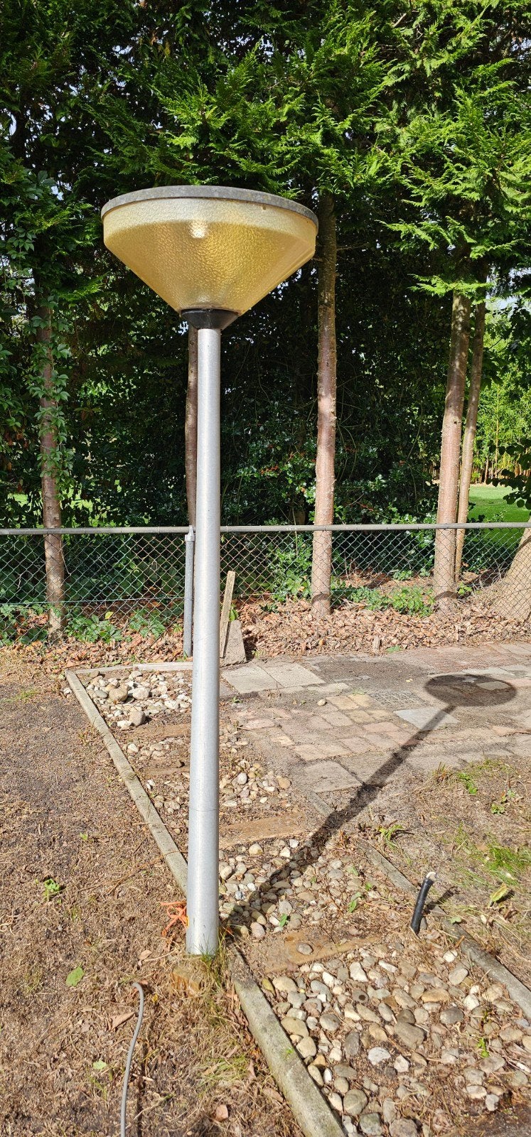 lantaarnpaal werkend., Ophalen, Gebruikt, Staande lamp, Aluminium