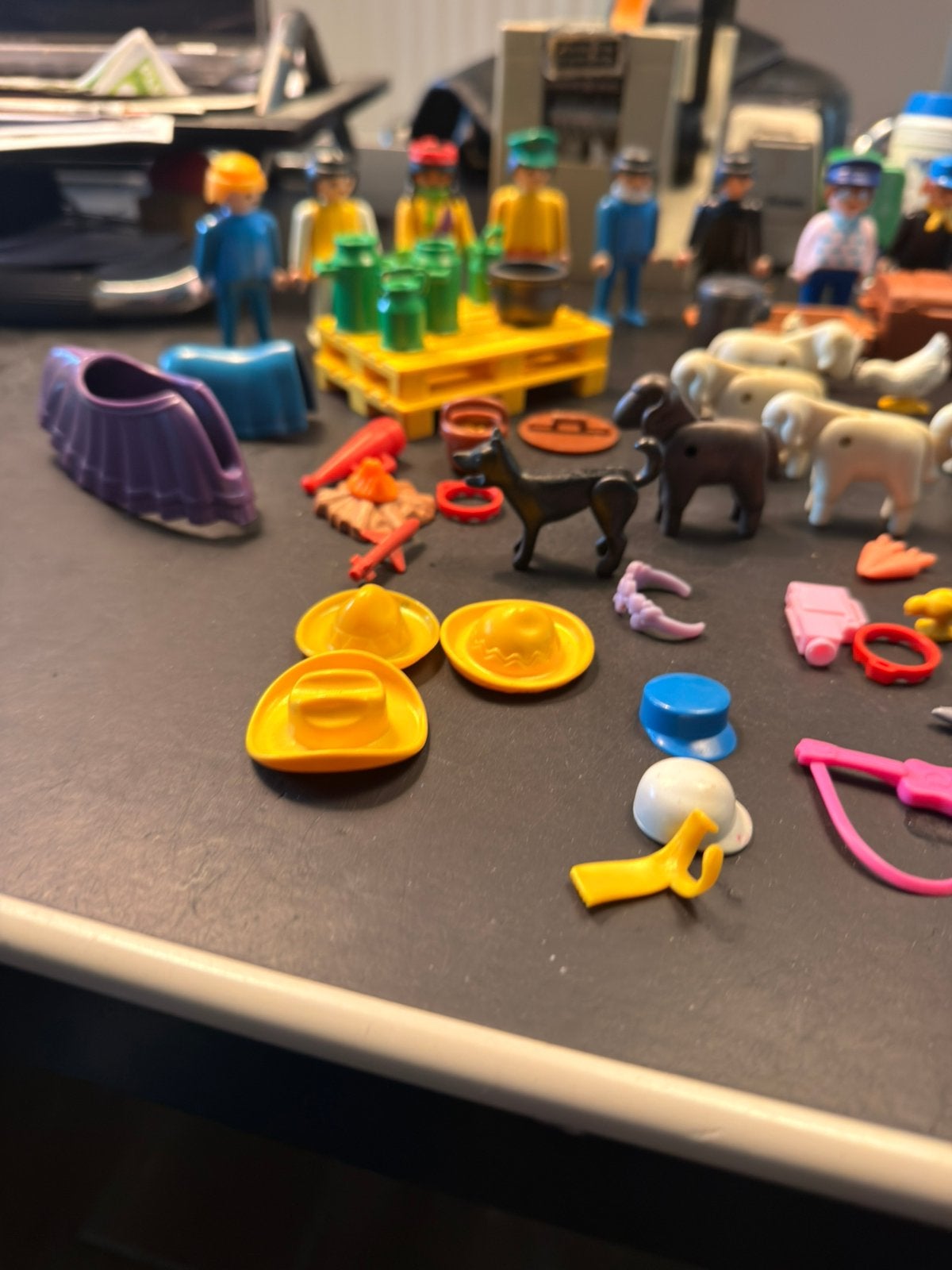 Vintage Playmobil rond de boerderij, Ophalen of Verzenden, Zo goed als nieuw