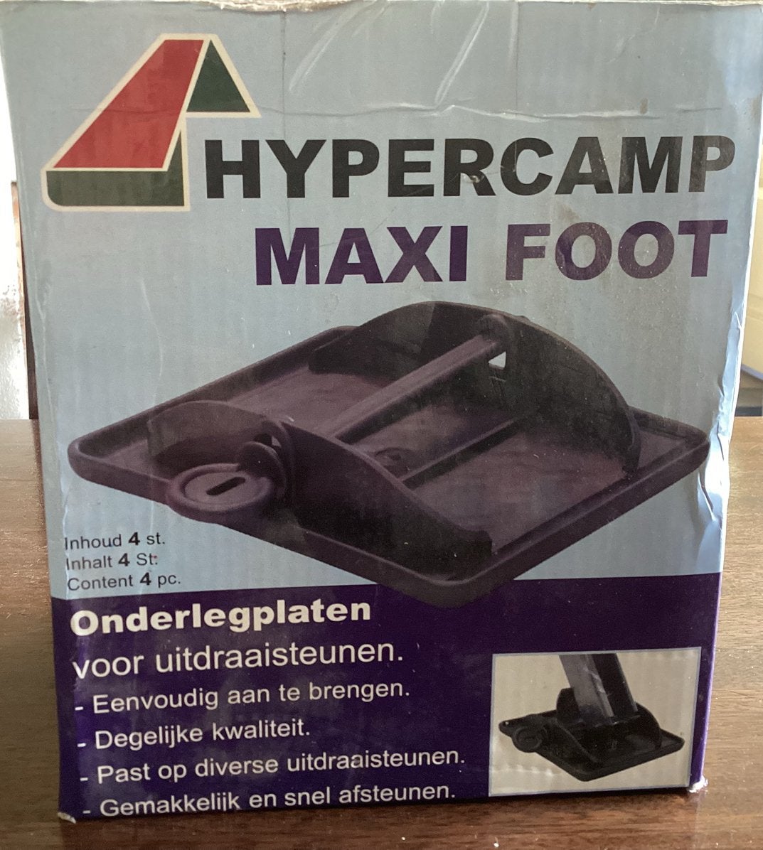3x Hypercamp Maxi Foot Caravan Onderlegplaten (Nieuw), Ophalen, Nieuw