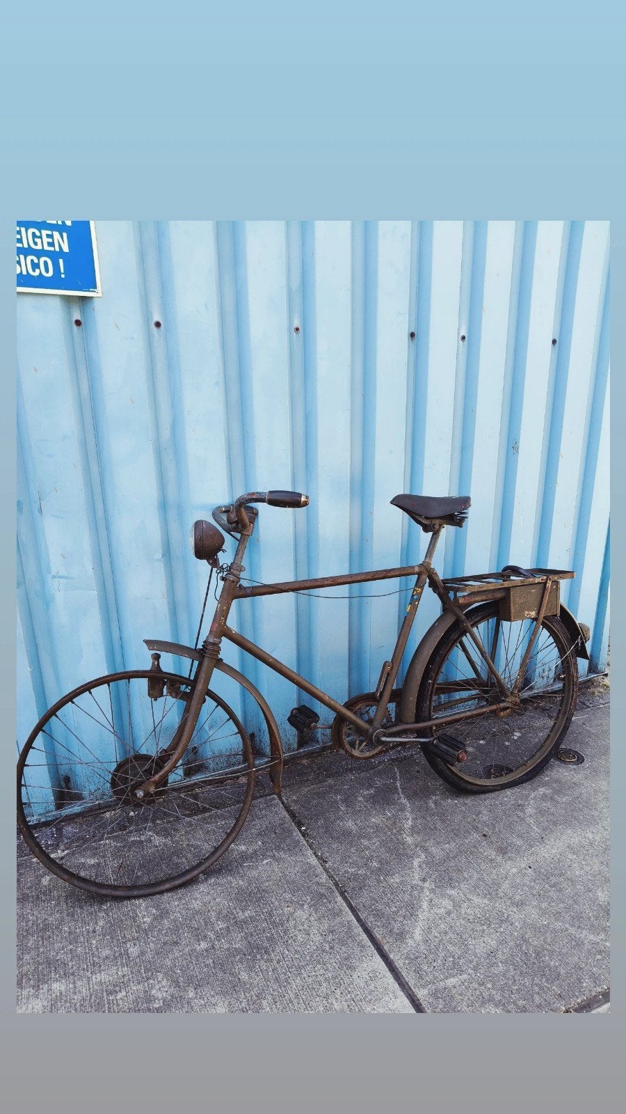 Vintage Zweedse Legerfiets - Opknapper 1942, Fietsen en Brommers, Ophalen of Verzenden