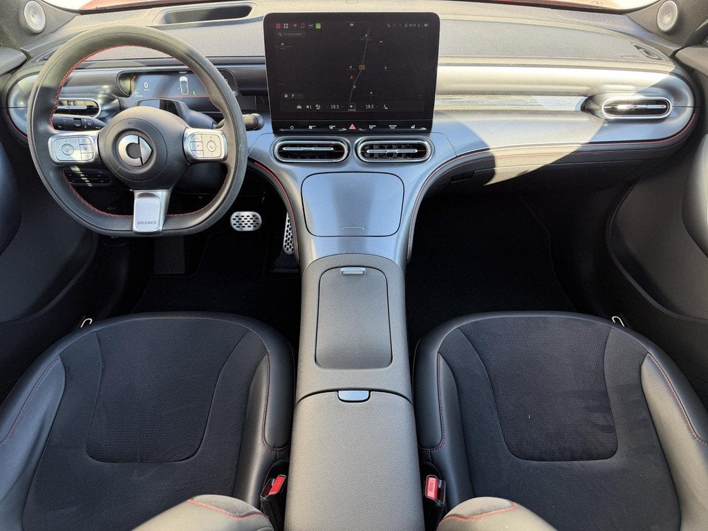 smart #1 BRABUS 66 kWh / 428 PK / SOH 99% / Panoramadak / 16, Auto's, Smart, Automaat, Gebruikt, Alcantara, 1875 kg