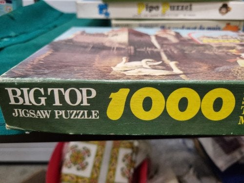 puzzel montreux chateau chillon no.2 1000 stukjes, Ophalen of Verzenden, 'T Olde Gre-j, Info@toldegrej.nl, Endepoelstraat 20f Didam