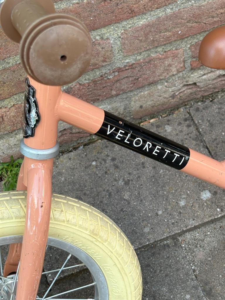 Veloretti loopfiets 12 inch, Ophalen, Gebruikt, Trommelrem, Minder dan 16 inch