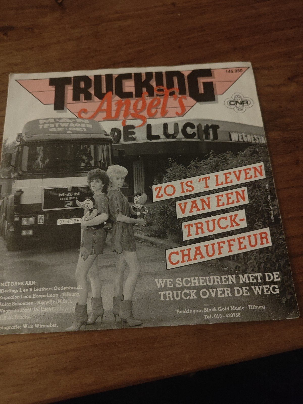 Trucking Angel's - Zo is 't leven van een truckchauffeur, Cd's en Dvd's, Ophalen of Verzenden, Gebruikt, 7 inch, EP