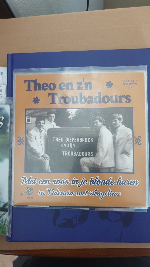 Theo en z,n Troubadours, Ophalen of Verzenden, Zo goed als nieuw, 7 inch, Levenslied of Smartlap
