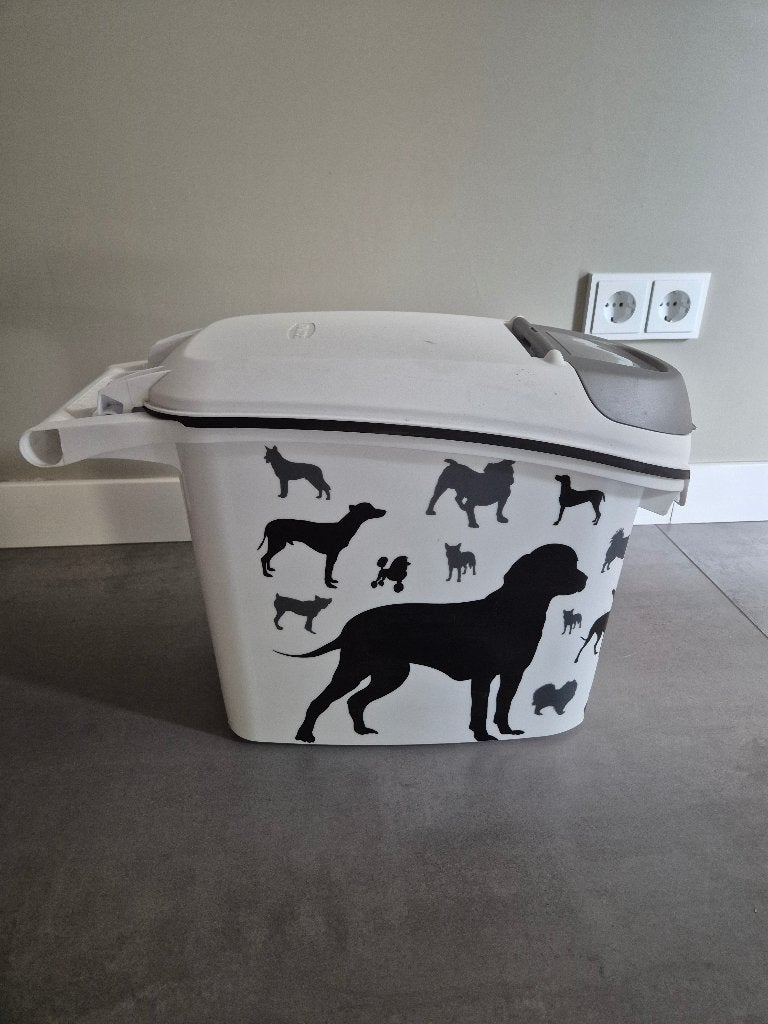 Curver Hondenvoer Container - Hondenbrokken Bewaarbox 10 kg, Dieren en Toebehoren, Hondenvoerbakken en Drinkbakken, Ophalen, Zo goed als nieuw