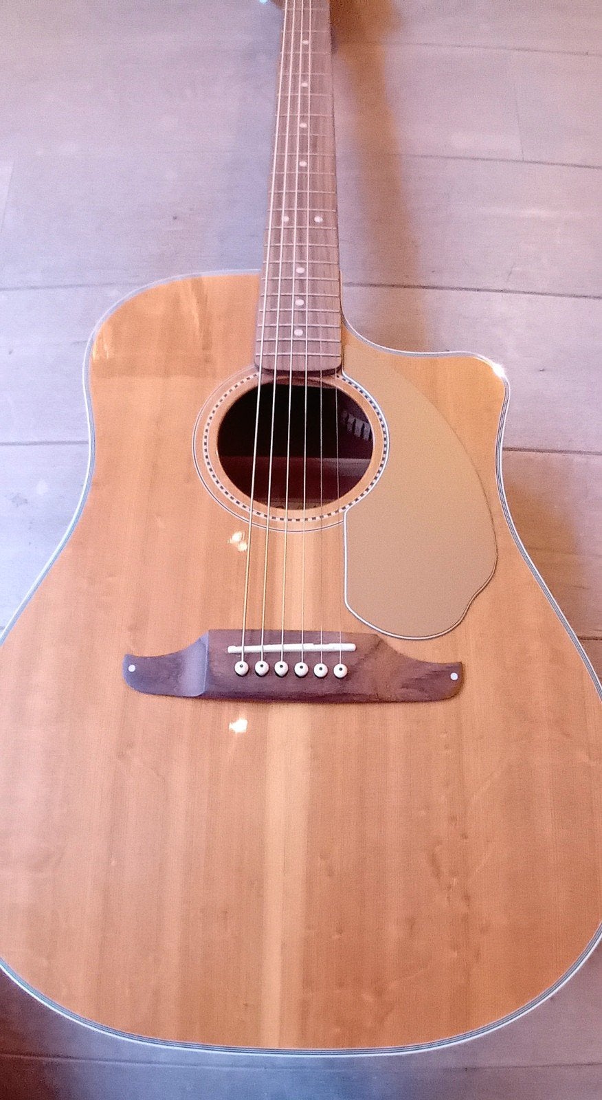 Fender Sonoran Western gitaar met Fishman element, Muziek en Instrumenten, Ophalen, Zo goed als nieuw, Klassieke of Spaanse gitaar