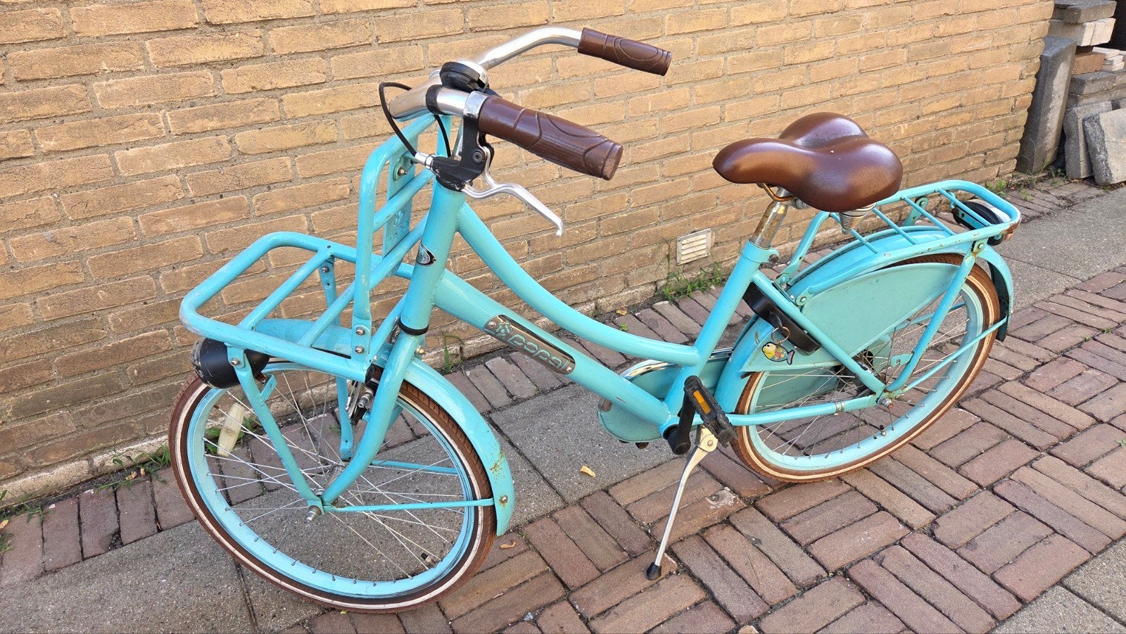 22 inch meisjesfiets, Fietsen en Brommers, Fietsen | Meisjes, Ophalen, Terugtraprem, 22 inch, Gebruikt