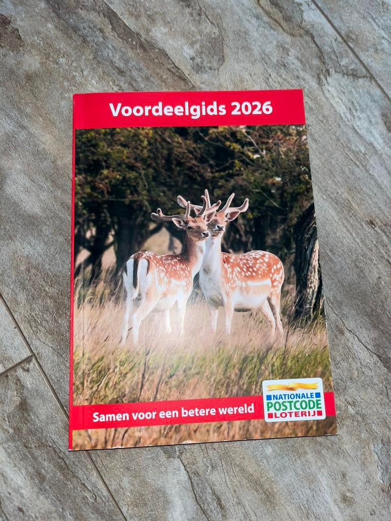 Voordeel gids 2026, Eén persoon, Kortingsbon