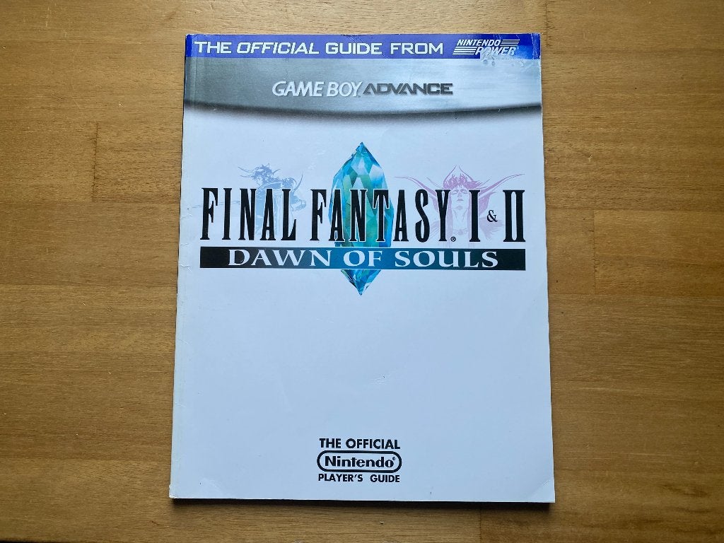 Final fantasy I & II dawn of souls gameboy strategy guide, Spelcomputers en Games, Games | Nintendo Game Boy, Avontuur en Actie