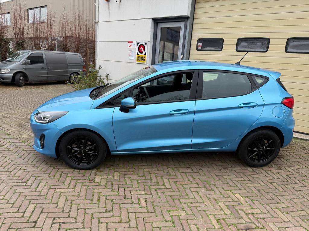 Ford FIESTA 1.1 Connected, Auto's, Voorwielaandrijving, Gebruikt, Blauw, Bedrijf