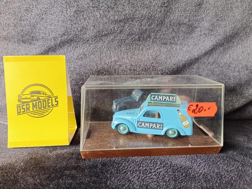 Fiat 500 Campari 1:43, Hobby en Vrije tijd, Modelauto's | 1:43, Overige merken, S, Auto, R