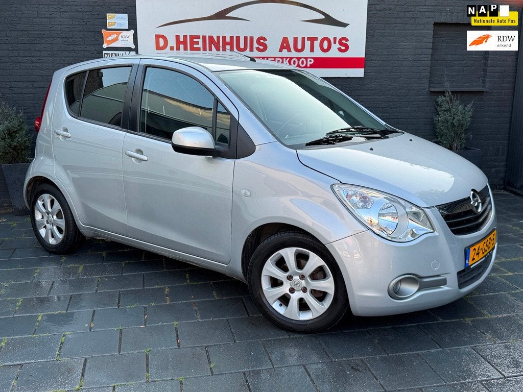 Opel Agila 1.2 Enjoy AUTOMAAT AIRCO 70.000KM, Auto's, Opel, Bedrijf, Te koop, Agila, ABS, Airbags, Airconditioning, Boordcomputer