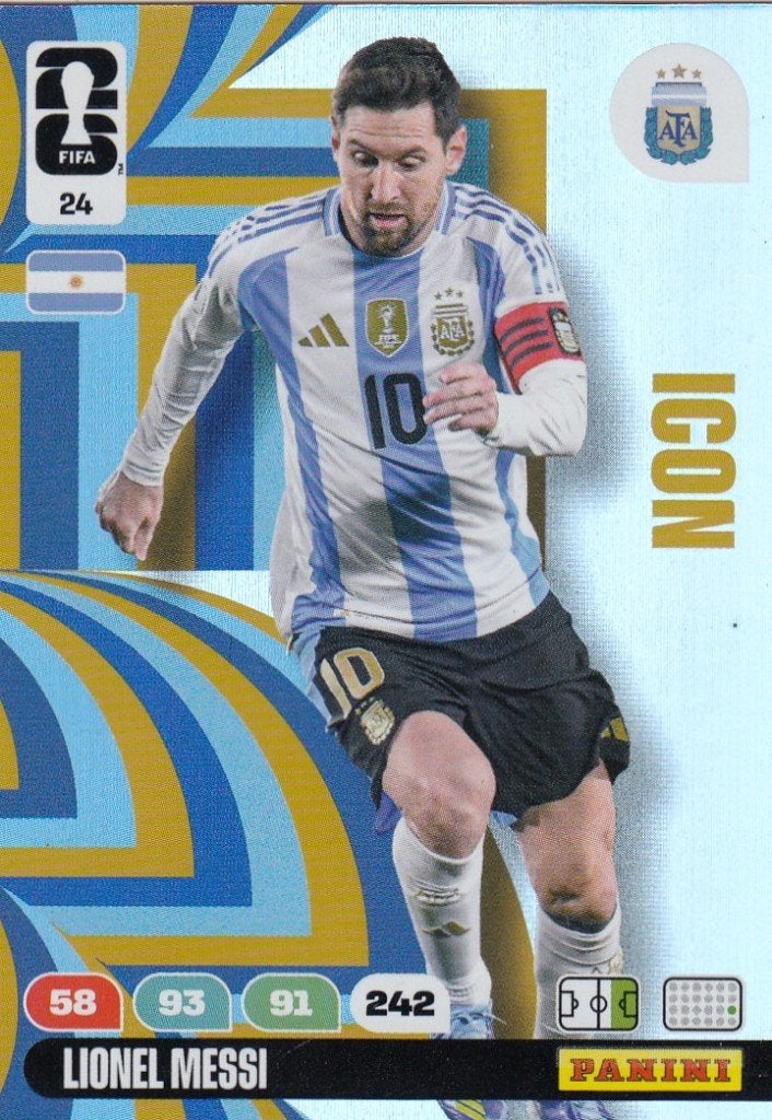 Panini - WK 2026 - ICON - Lionel Messi - Argentina, Verzenden, Nieuw, Buitenlandse clubs, Spelerskaart