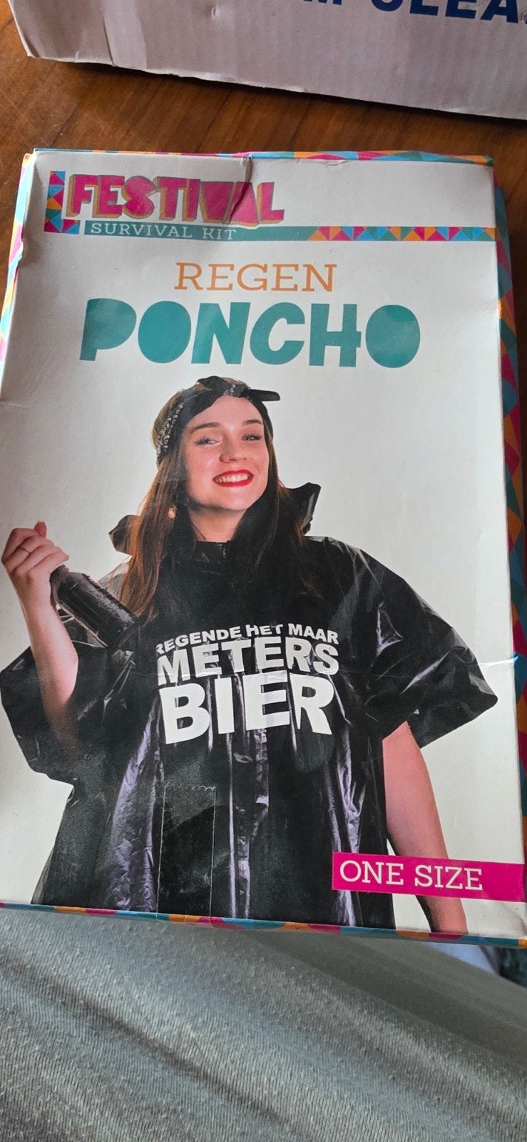Festival Survival Kit Regenponcho - One Size, Ophalen of Verzenden