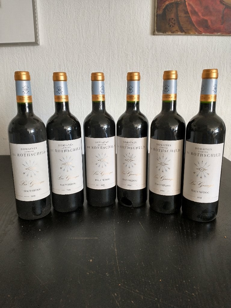 6 flessen Domaines Edmont de Rothschild, Frankrijk, Nieuw, Ophalen of Verzenden, Rode wijn