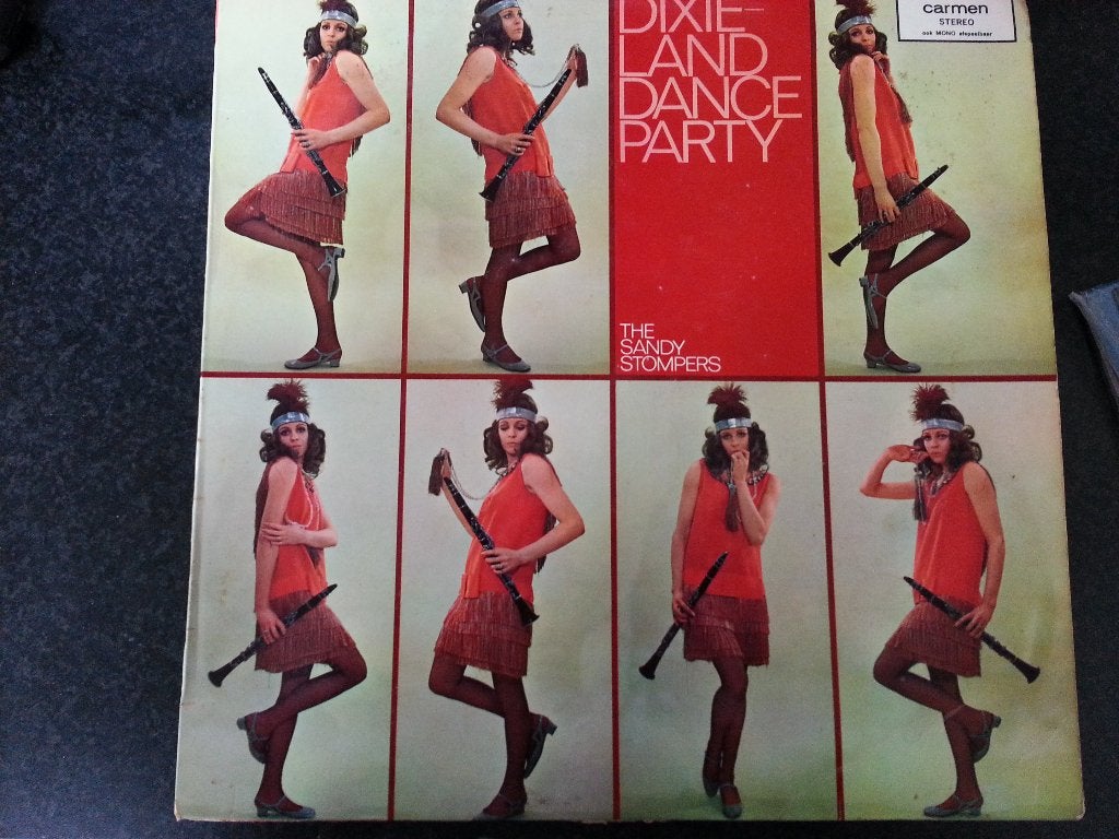 The Sandy Stompers Dixieland Dance Party, LP, Ophalen of Verzenden, Zo goed als nieuw, 12 inch