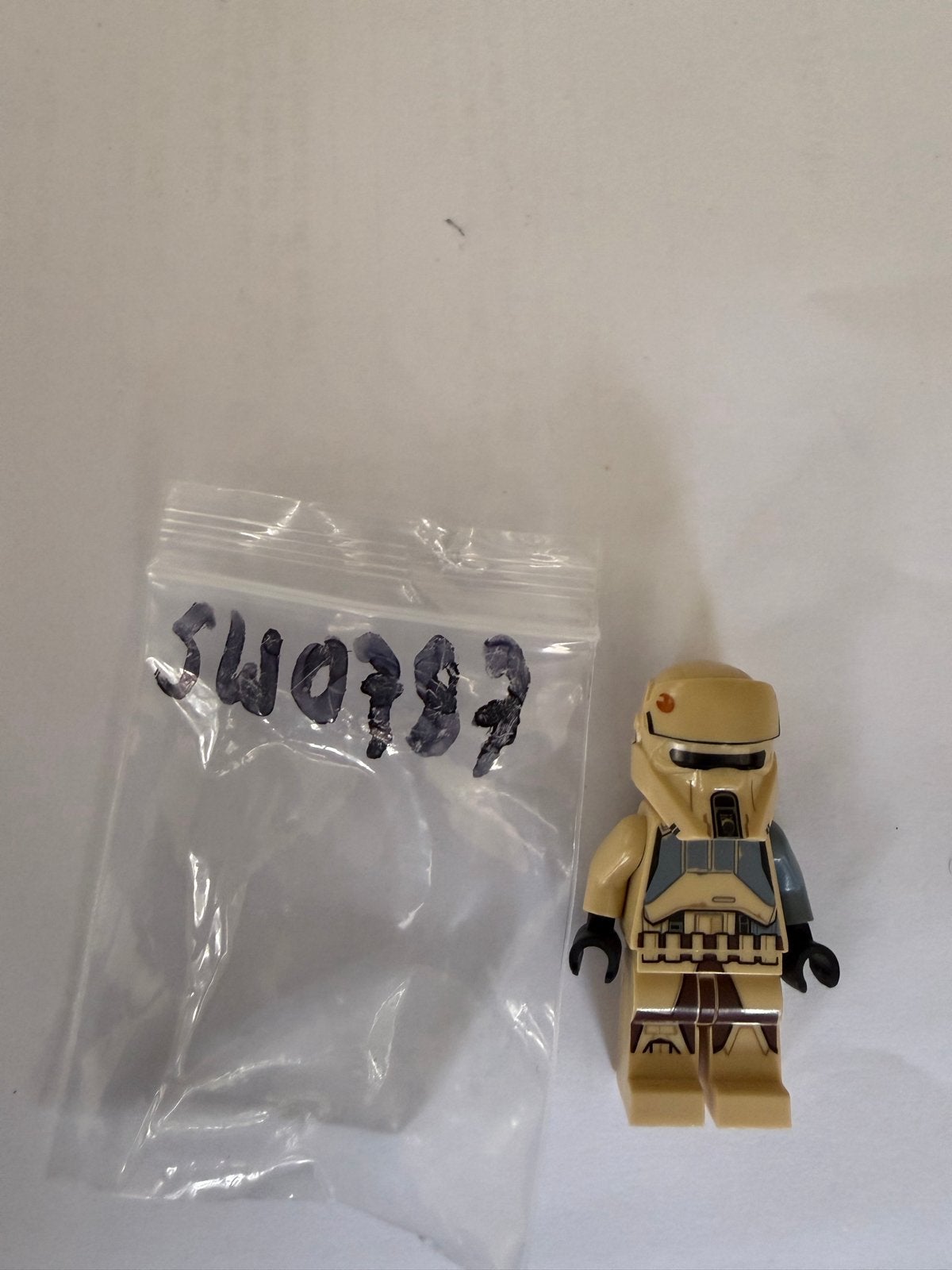 LEGO Star Wars SW0787 Scarif Stormtrooper minifiguur, Ophalen of Verzenden, Gebruikt, Lego