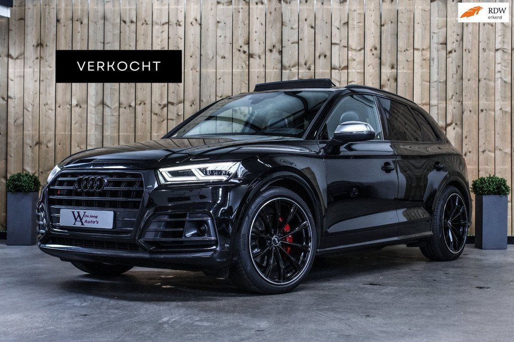 Audi SQ5 3.0 TFSI Quattro *Pano*RS-Stoelen*B&O*Luchtvering*, Auto's, Audi, Bedrijf, SQ5, 4x4, ABS, Achteruitrijcamera, Adaptive Cruise Control