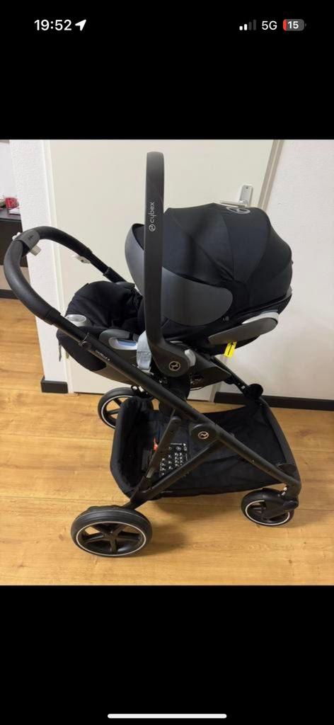 Cybex duo gazelle s kinderwagen, Kinderen en Baby's, Kinderwagens en Combinaties, Combiwagen, Ophalen, Overige merken, Luchtbanden