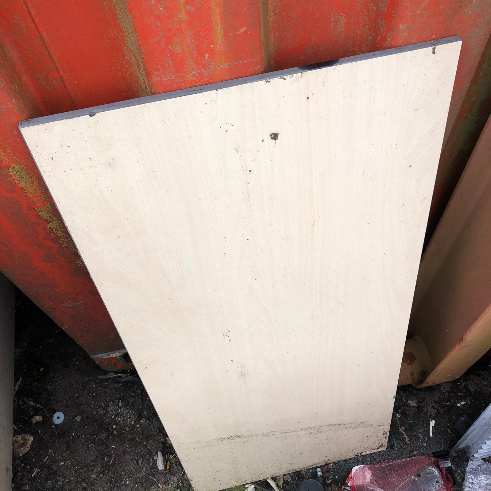 HPL / trespa plaat - Afm D60cm & 45x100/120cm, Ophalen, Gebruikt, HPL, Minder dan 20 mm