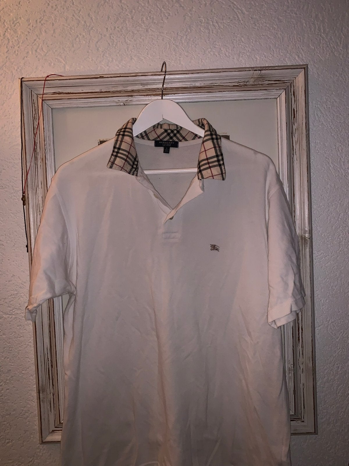 Burberry London Polo Shirt - Maat L origineel, Kleding | Heren, Polo's, Ophalen of Verzenden, Zo goed als nieuw, Maat 52/54 (L)
