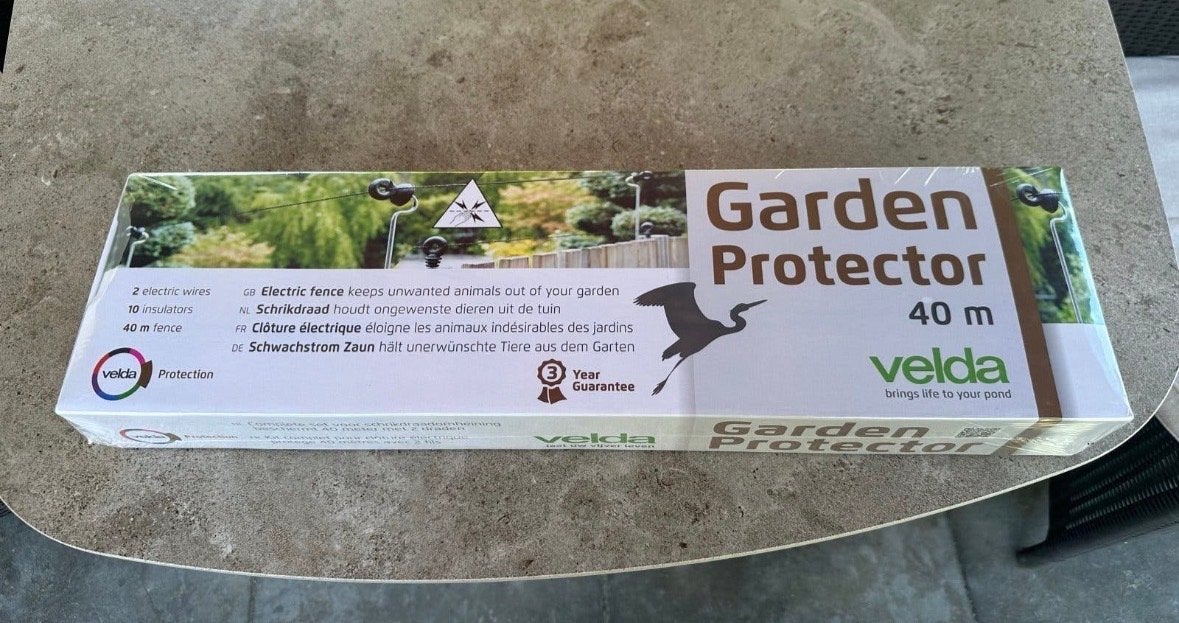 Nieuwe Velda Garden Protector 40m - Elektrisch Hekwerk, Ophalen of Verzenden, Nieuw