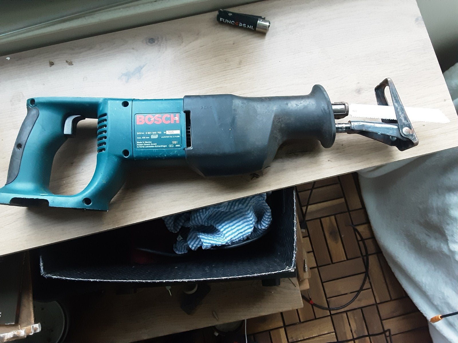 Bosch Expert Reciprozaag - Krachtige Zaag, Gebruikt, 70 mm of meer, 600 tot 1200 watt, Ophalen of Verzenden