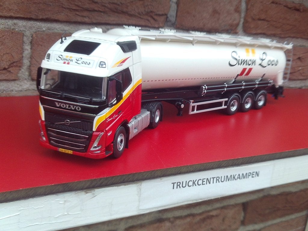 Tekno  Volvo  FH5  met  Silo  Oplegger  van  Simon  Loos., Hobby en Vrije tijd, Ophalen of Verzenden, Nieuw, Bus of Vrachtwagen