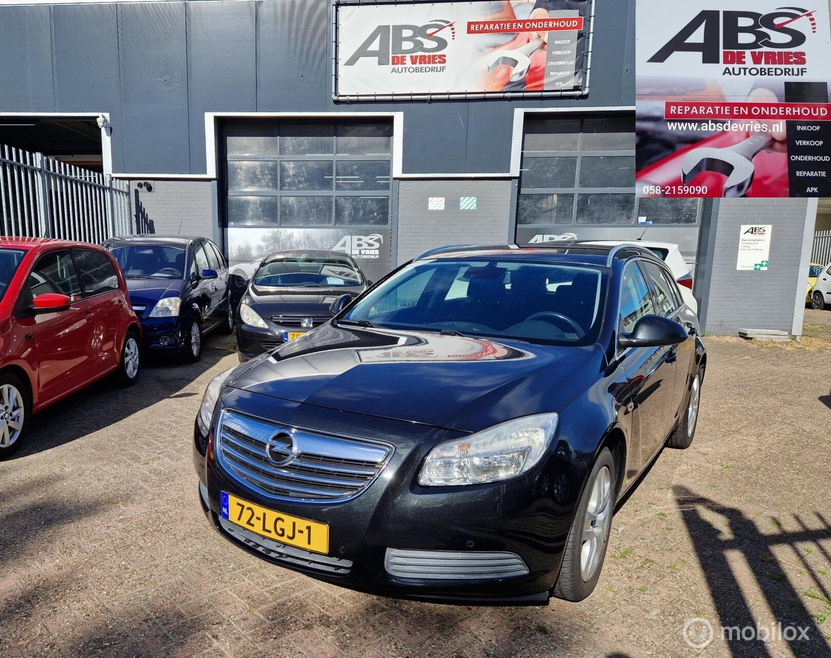 Opel Insignia Sports Tourer 1.6 T Edition AIRCO CR CONTROL, Voorwielaandrijving, Euro 5, Gebruikt, 4 cilinders
